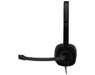 LOGITECH_ H151 Stereo Headset single jack slušalice sa mikrofonom crne