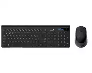 GENIUS SlimStar 8230 Wireless USB US crna tastatura+ miš